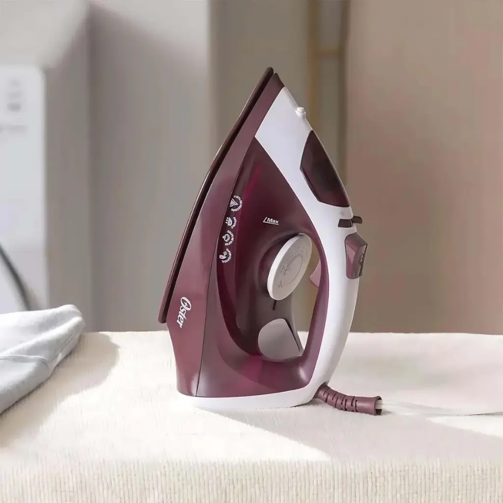 plancha de vapor oster suela con recubrimiento antiadherente