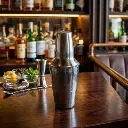 Coctelero Shaker Mezclador Barman Acero Inoxidable 700ml Plateado