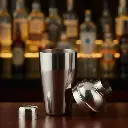 Coctelero Shaker Mezclador Barman Acero Inoxidable 500ml Plateado