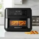 Horno Freidora De Aire Elite Gourmet EAF1055D Doble Zona 11 Cuartos Negro
