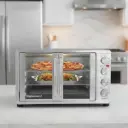 Horno Gourmet De Doble Puerta Con Asador Y Convección Elite