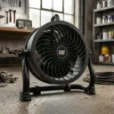 Ventilador de Tambor Caterpillar HVD-9AC de 38 cm con 4 Velocidades