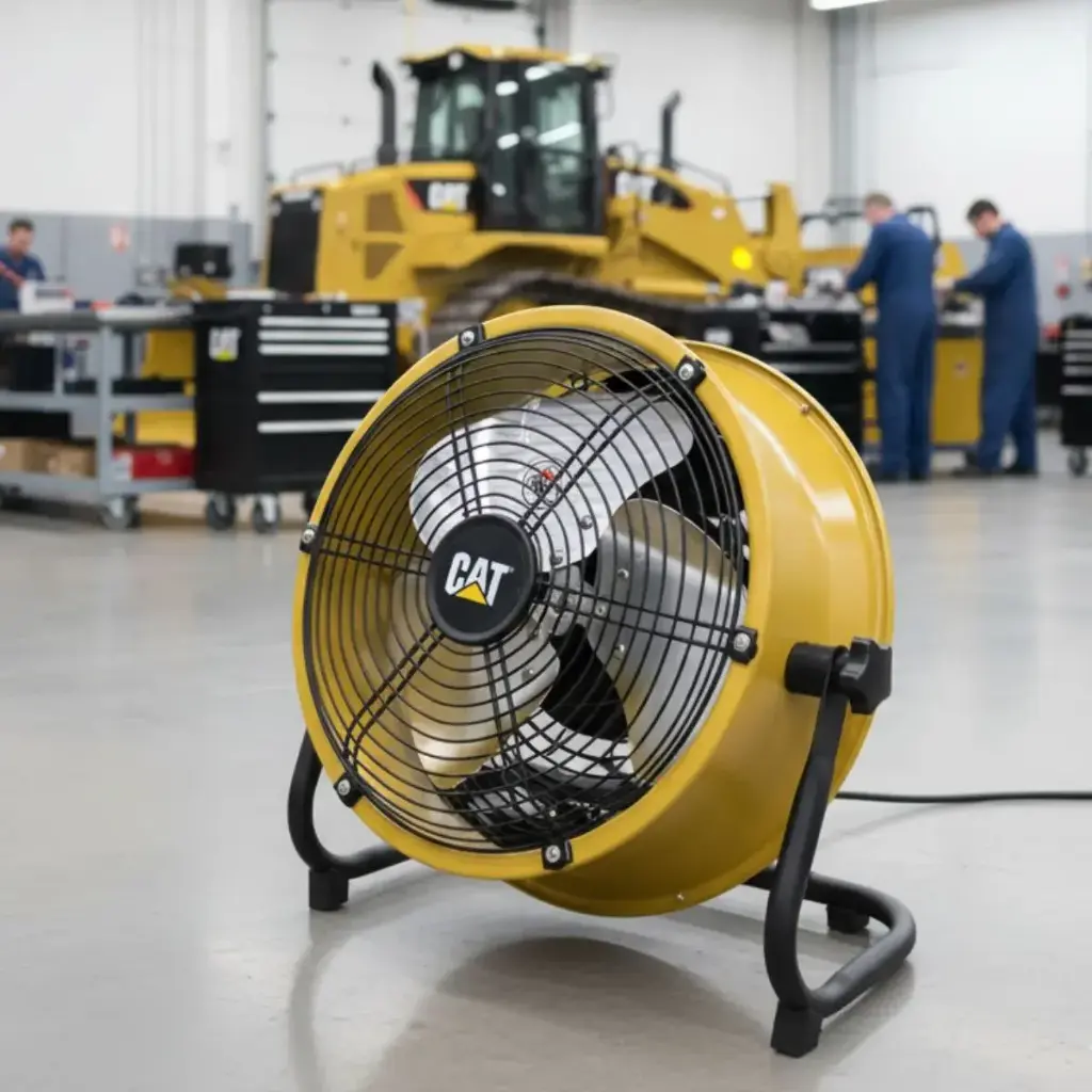 Ventilador de Movimiento CAT Amarillo con 3 Velocidades