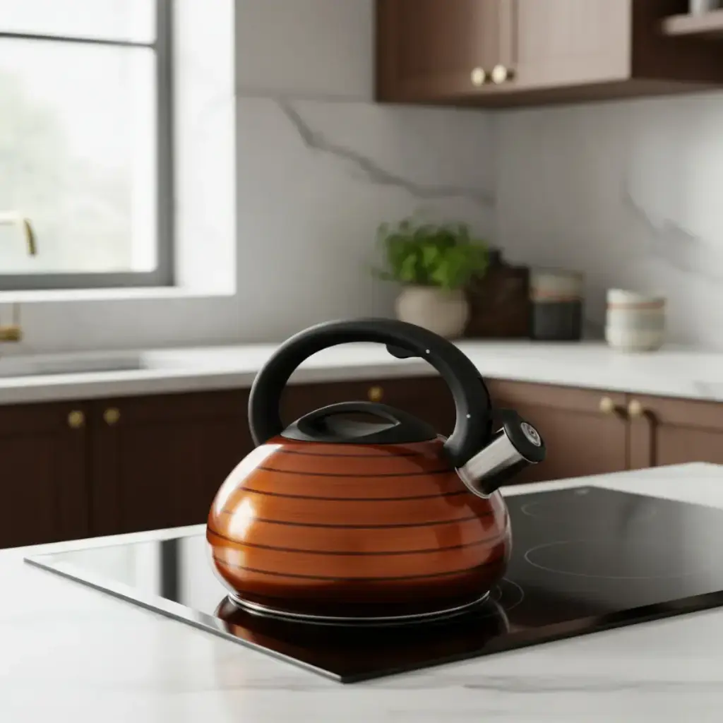 Tetera Silbadora De Acero Inoxidable 3 Lts Royal Haus