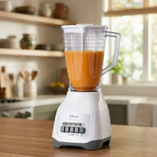 [2110672] Oster® Licuadora De Dos Velocidades Con Pulso Y Vaso De Plástico BLSTKAP-WPB-013