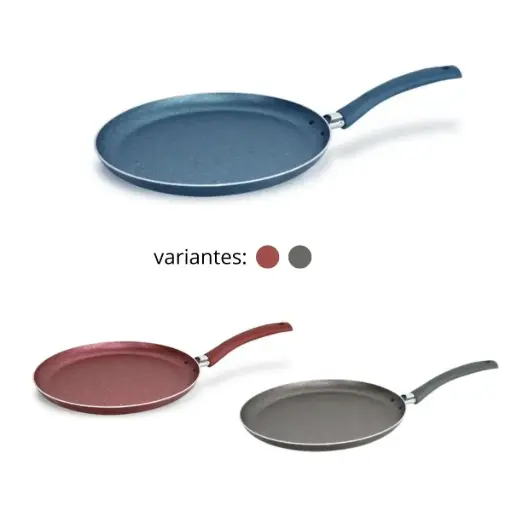 Sartén Comal Crepera Antiadherente Italiano Royal Haus 28cm