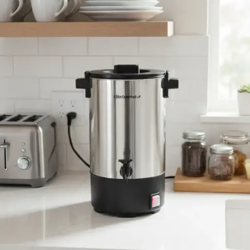 [CCM-035] Cafetera Elite Electrica Para 30 Tazas Cafe Oficina Y Hogar