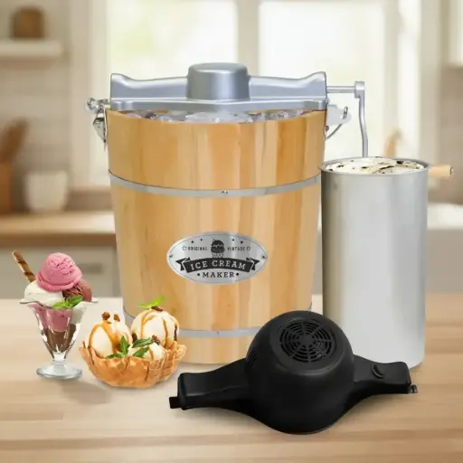[EIM402] Maquina Para Hacer Helado Elite Casero 3.7L