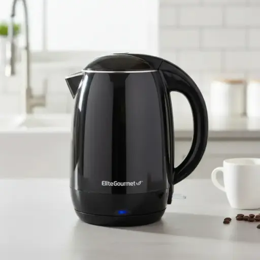 [EKT1821] Hervidor Eléctrico Elite Gourmet EKT1821 Negro Plástico Corte Automático