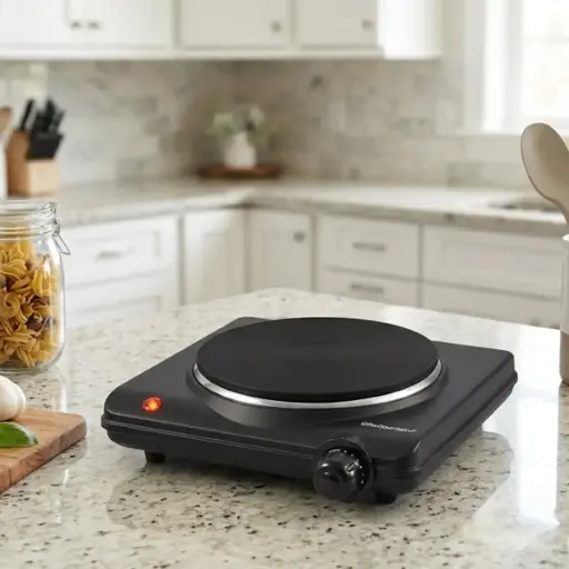 [ESB-301BF] Elite Gourmet - Quemador de hierro fundido individual