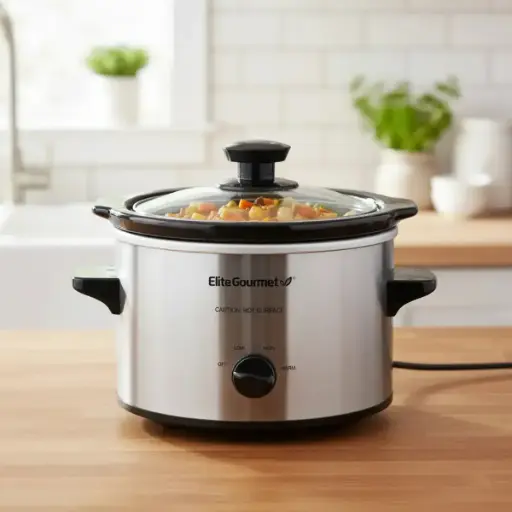 [MST-250XS] Olla De Cocción Lenta Elite Gourmet 1.4 Litros