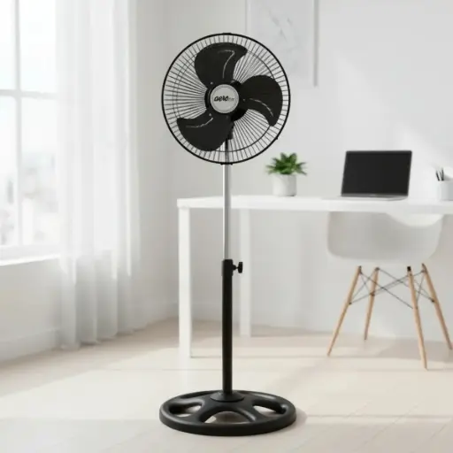 [VM-121] Ventilador Pedestal Aerotec 12pul 3vel Vm-121 Aspa Metálica